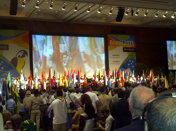 Inauguración Conferencia Scout Brasil