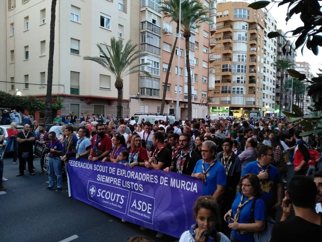 #Sosmarmenor manifestación Exploradores Murcia