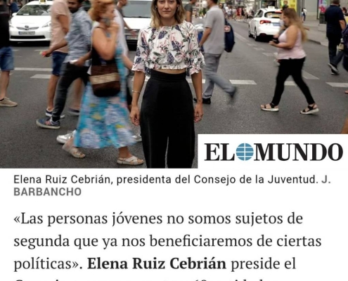 Elena Ruiz en los medios de comunicación